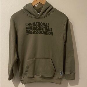 Boy’s Olive Green National Basketball Association (NBA)pulloverHoodie Size 14-16